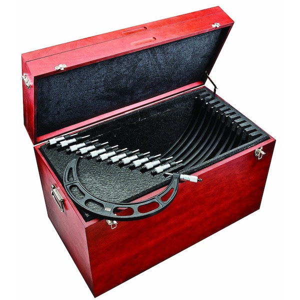 Set Of Metric Standards W/Rubber