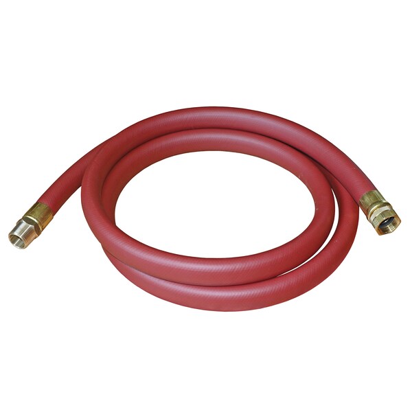 Hose Assembly, 1" Hose Diameter, 10 ft. Length, 300 psi Max. Pressure