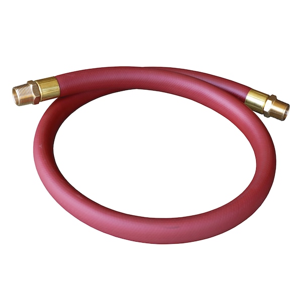 1" x 5 ft PVC Low Pressure Air & Water Hose 250 psi