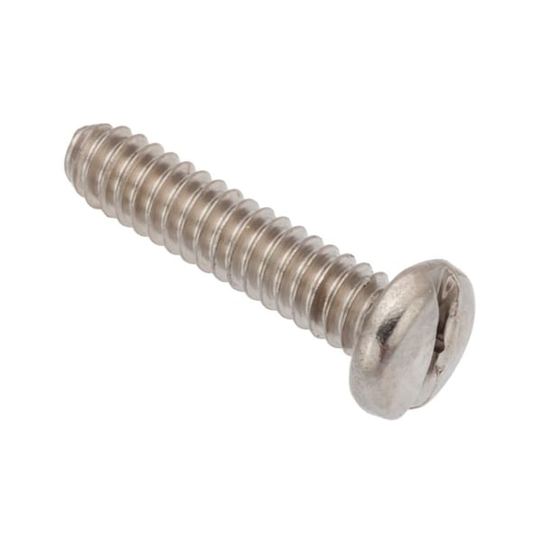 #4-40 Socket Head Cap Screw, Button, Plain 18-8 Stainless Steel, 1/2 in Length