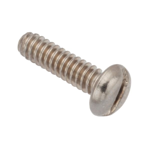 #6-32 Socket Head Cap Screw, Button, Plain 18-8 Stainless Steel, 1/2 in Length