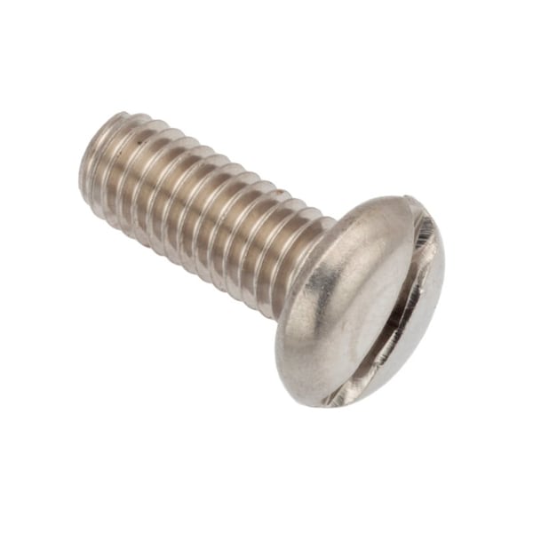 #10-32 Socket Head Cap Screw, Button, Plain 18-8 Stainless Steel, 1/2 in Length