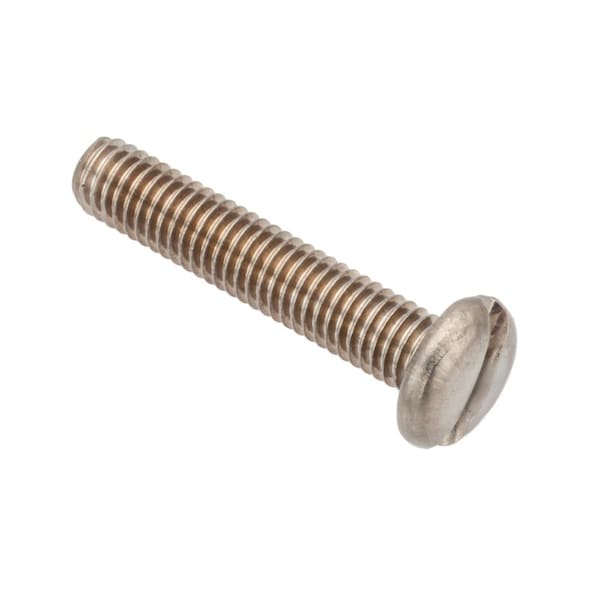 #10-32 Socket Head Cap Screw, Button, Plain 18-8 Stainless Steel, 1 in Length
