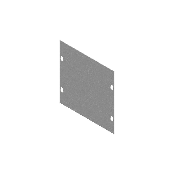 Electrical Box Cover, Rectangular, Carbon Steel, Surface Cover