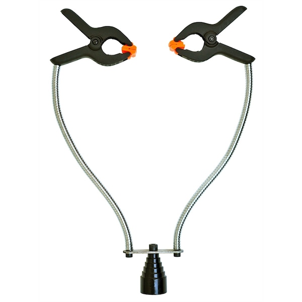 Dbl Arm Holding Clamp, Magnet Base, 990