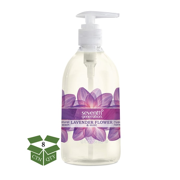 Personal Soaps, Lavender Flower & Mint, 12 oz Pump Bottle, 8 PK