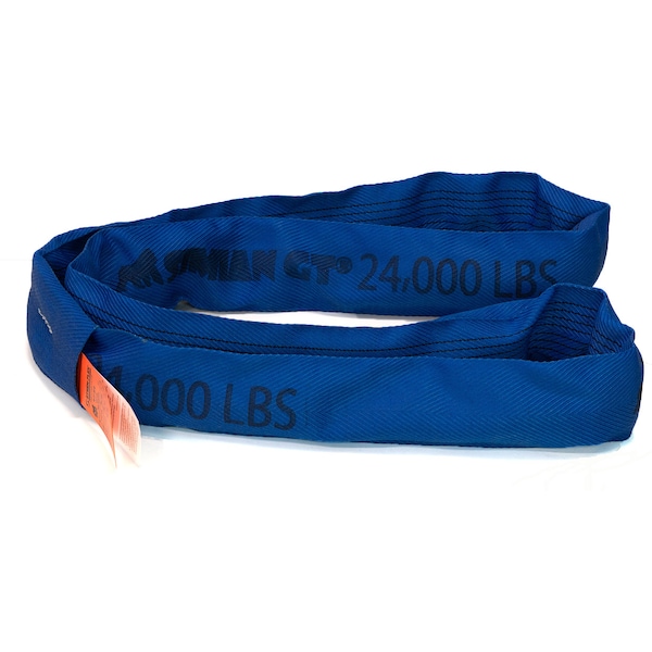 Round Sling, Endless, 2in. Dia, 4ft. L