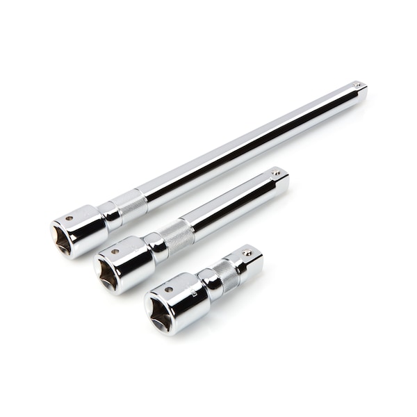 3/4 Inch Drive Extension Set, 3-Piece (4, 8, 16 in.)