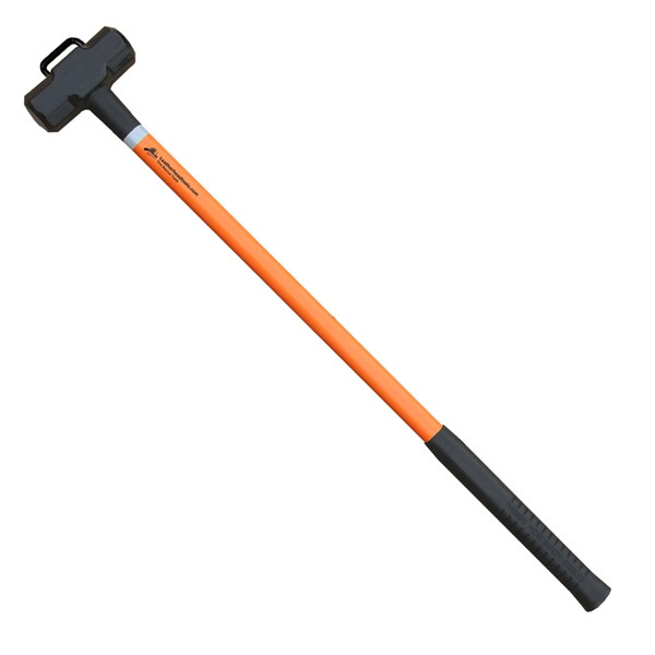 Hi-Viz Orange Sledge, 12, w/36" Fiberglas