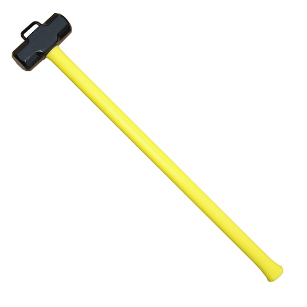 Yellow Sledge, 10, w 36 in. Fiberglass