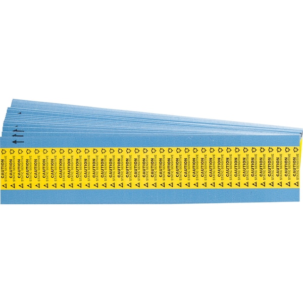 Static Awareness lbls Polyester 0., PK 25