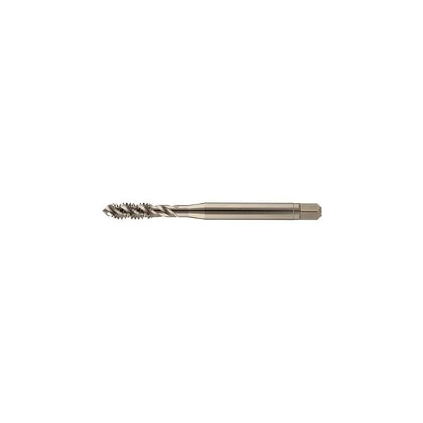 Spiral Flute Tap, #2-56, UNC, 4 Flutes, Bright