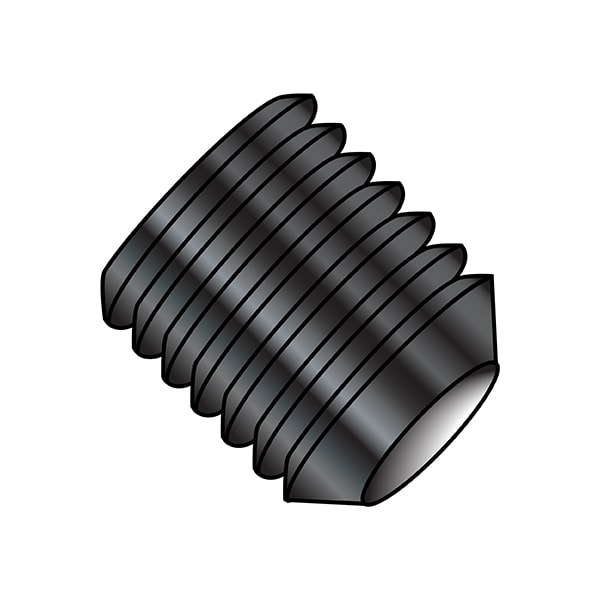 M8-1.25X16 ISO4029 SOCKET SET CUPPT. BLK OX, PK100