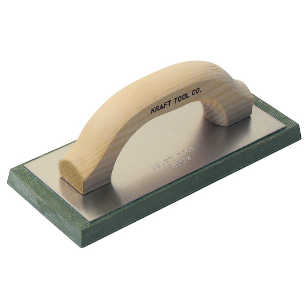 Grout Float w/Wood Handle, 9-1/2" x 4