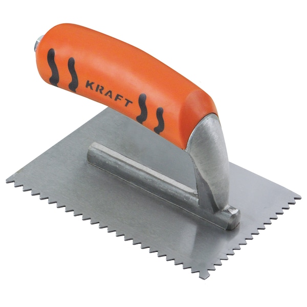 V-Notch Midget Trowel, 1/4" x 3/16