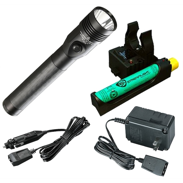 Stinger Ds Led Hl Rechargeable Flashlight W/ Ac/Dc/Piggyback Cha