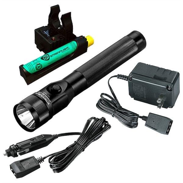 Stinger Ds Led Rechargeable Flashlight W/ Piggyback Charger/Ac/D