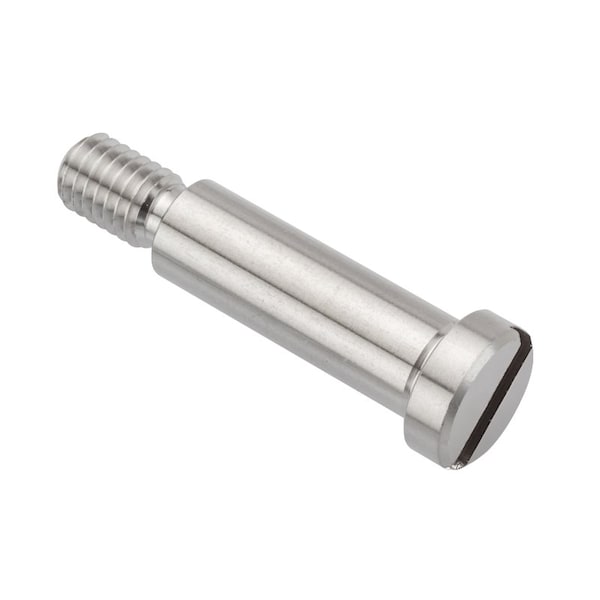 Shoulder Screw, 6g Thr Sz, 13mm Thr Lg, 40 mm Shoulder Lg, 316 Stainless Steel
