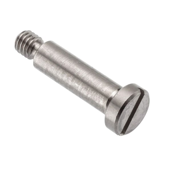 Shoulder Screw, 6g Thr Sz, 6mm Thr Lg, 40 mm Shoulder Lg, 316 Stainless Steel