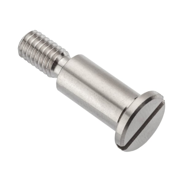 Shoulder Screw, 6g Thr Sz, 11mm Thr Lg, 16 mm Shoulder Lg, 316 Stainless Steel