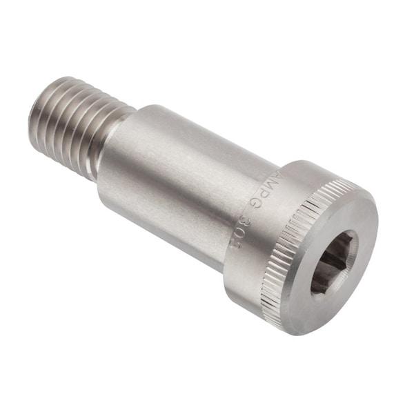 Shoulder Screw, 3A Thr Sz, 1 Thr Lg, 1-1/2 in Shoulder Lg, 18-8 Stainless Steel