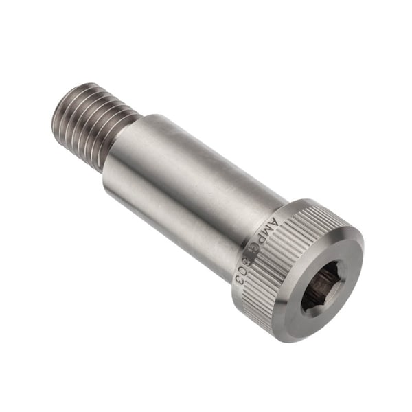Shoulder Screw, 3A Thr Sz, 1 Thr Lg, 1-3/4 in Shoulder Lg, 18-8 Stainless Steel