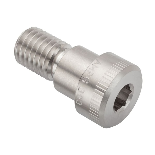 Shoulder Screw, 3A Thr Sz, 7/8 Thr Lg, 1/2 in Shoulder Lg, 18-8 Stainless Steel