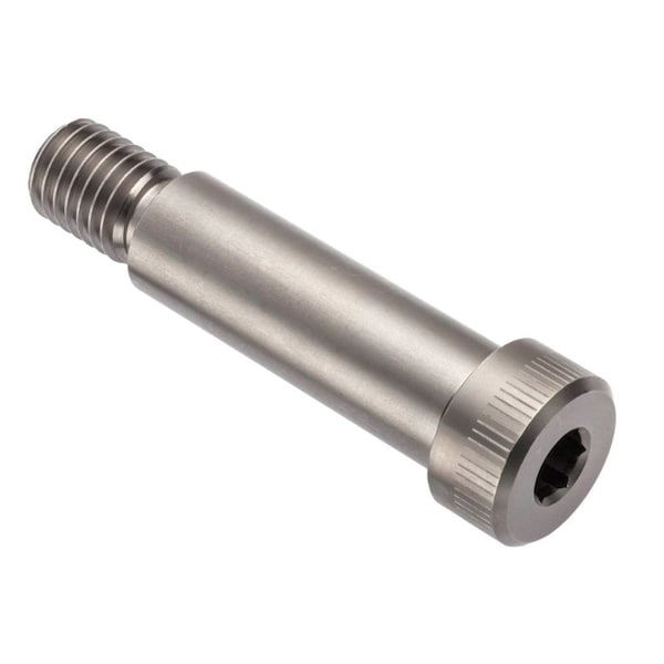 Shoulder Screw, 3A Thr Sz, 7/8 Thr Lg, 2-1/4 in Shoulder Lg, 18-8 Stainless Steel
