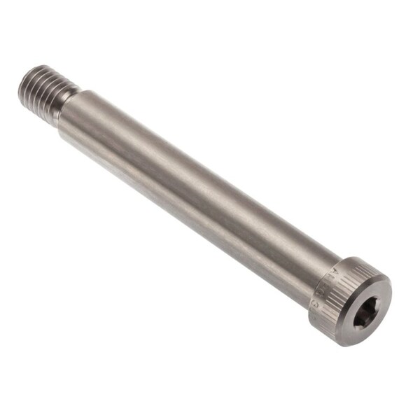 Shoulder Screw, 3A Thr Sz, 7/8 Thr Lg, 4-1/2 in Shoulder Lg, 18-8 Stainless Steel