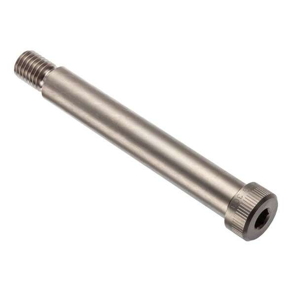 Shoulder Screw, 3A Thr Sz, 7/8 Thr Lg, 4-3/4 in Shoulder Lg, 18-8 Stainless Steel