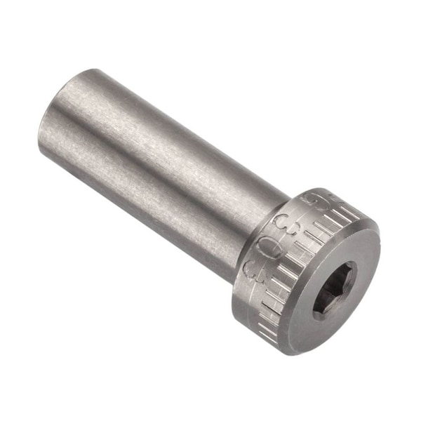 Shoulder Screw, 2B Thr Sz, 1/4 in Thr Lg, 1 in Shoulder Lg, 18-8 Stainless Steel