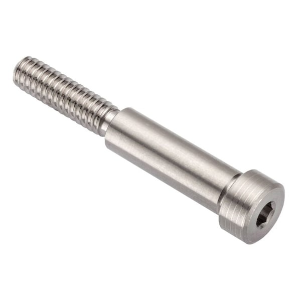 Shoulder Screw, 2A Thr Sz, 1-1/4 Thr Lg, 2 in Shoulder Lg, 316 Stainless Steel