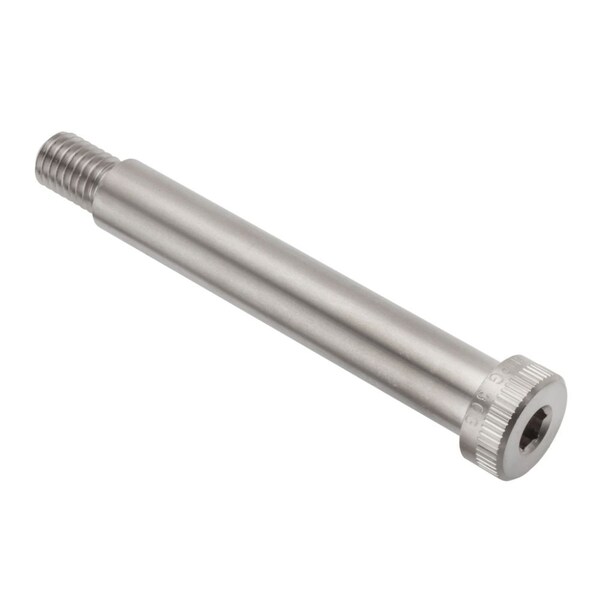 Shoulder Screw, 3A Thr Sz, 3/4 Thr Lg, 3-3/4 in Shoulder Lg, 18-8 Stainless Steel