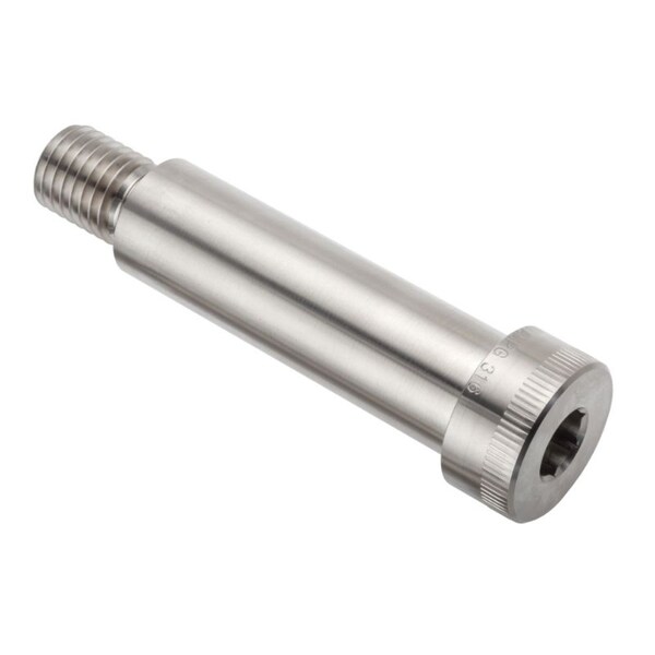 Shoulder Screw, 3A Thr Sz, 1 Thr Lg, 3-1/4 in Shoulder Lg, 316 Stainless Steel