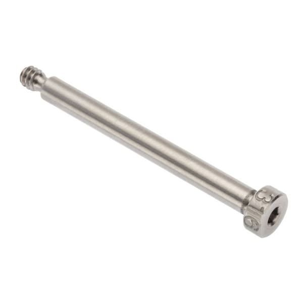 Shoulder Screw, 3A Thr Sz, 3/16 Thr Lg, 2 in Shoulder Lg, 316 Stainless Steel