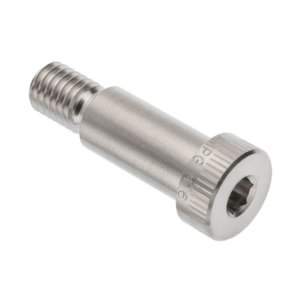 Shoulder Screw, 3A Thr Sz, 3/4 Thr Lg, 1-1/4 in Shoulder Lg, 316 Stainless Steel