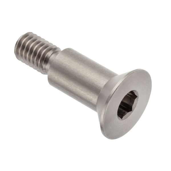 Shoulder Screw, 3/8"-16 Thr Sz, 5/8 Thr Lg, 3/4 in Shoulder Lg, 18-8 Stainless Steel