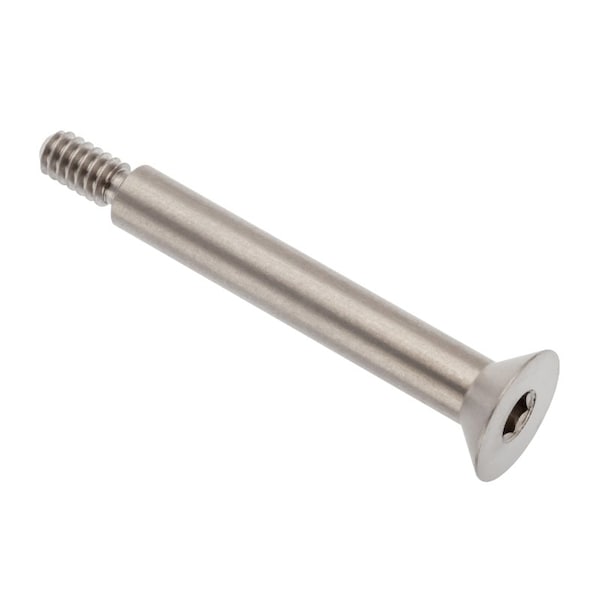 Shoulder Screw, #10-24 Thr Sz, 3/8 Thr Lg, 1-1/2 in Shoulder Lg, 18-8 Stainless Steel