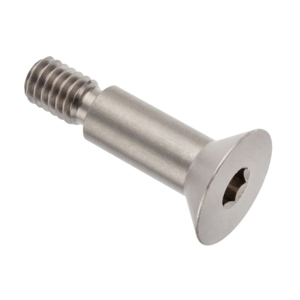 Shoulder Screw, 5/16"-18 Thr Sz, 1/2 Thr Lg, 3/4 in Shoulder Lg, 18-8 Stainless Steel