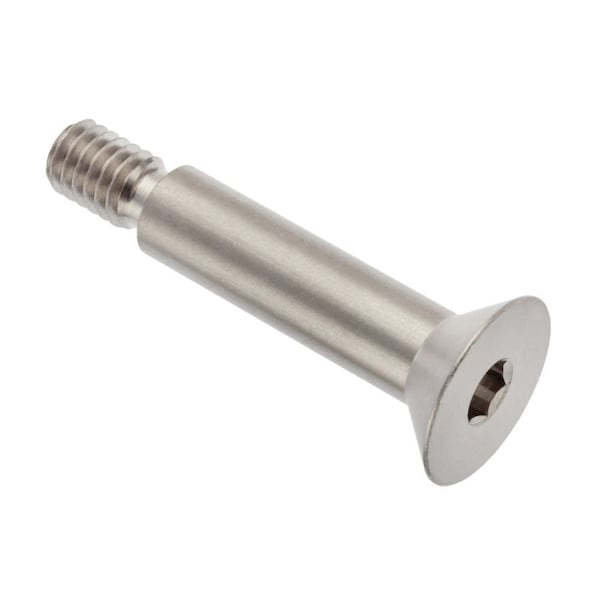 Shoulder Screw, 5/16"-18 Thr Sz, 1/2 Thr Lg, 1-1/4 in Shoulder Lg, 18-8 Stainless Steel