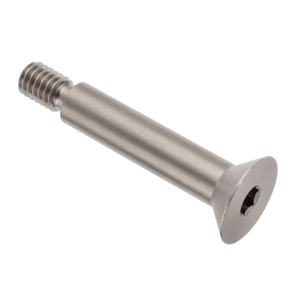 Shoulder Screw, 5/16"-18 Thr Sz, 1/2 Thr Lg, 1-1/2 in Shoulder Lg, 18-8 Stainless Steel