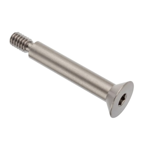 Shoulder Screw, 1/4"-20 Thr Sz, 7/16 Thr Lg, 1-1/2 in Shoulder Lg, 18-8 Stainless Steel
