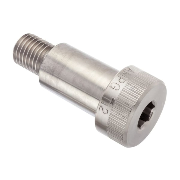 Shoulder Screw, 3A Thr Sz, 1-1/8 Thr Lg, 2 in Shoulder Lg, Titanium