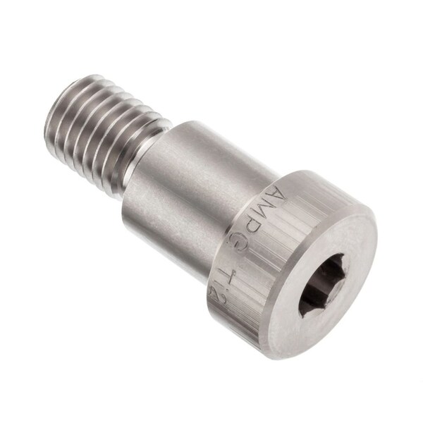 Shoulder Screw, 3A Thr Sz, 1 Thr Lg, 1 in Shoulder Lg, Titanium
