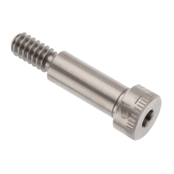 Shoulder Screw, 3A Thr Sz, 3/8 Thr Lg, 5/8 in Shoulder Lg, Titanium