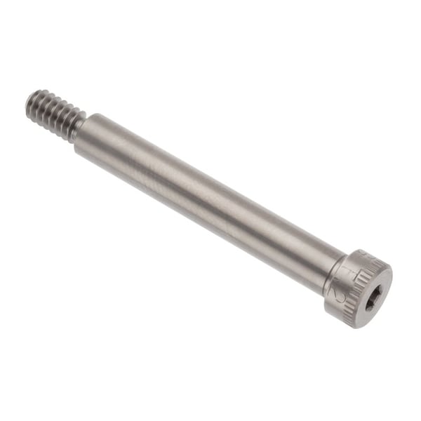 Shoulder Screw, 3A Thr Sz, 7/8 Thr Lg, 1-1/2 in Shoulder Lg, Titanium