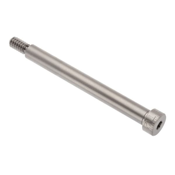 Shoulder Screw, 3A Thr Sz, 7/8 Thr Lg, 2-3/4 in Shoulder Lg, Titanium