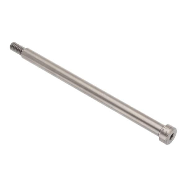 Shoulder Screw, 3A Thr Sz, 7/8 Thr Lg, 7 in Shoulder Lg, Titanium
