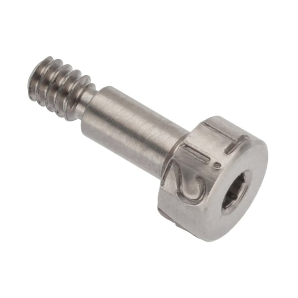 Shoulder Screw, 3A Thr Sz, 5/32 Thr Lg, 9/32 Shoulder Lg, Titanium