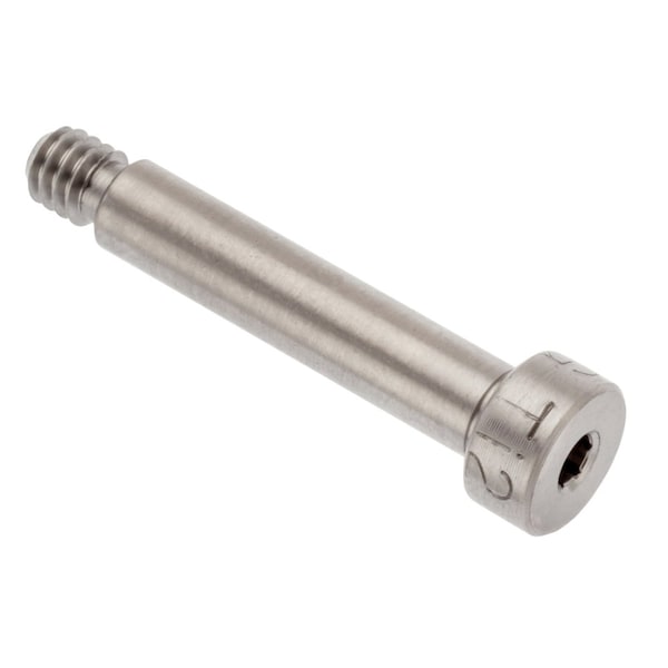 Shoulder Screw, 3A Thr Sz, 3/16 Thr Lg, 7/8 in Shoulder Lg, Titanium